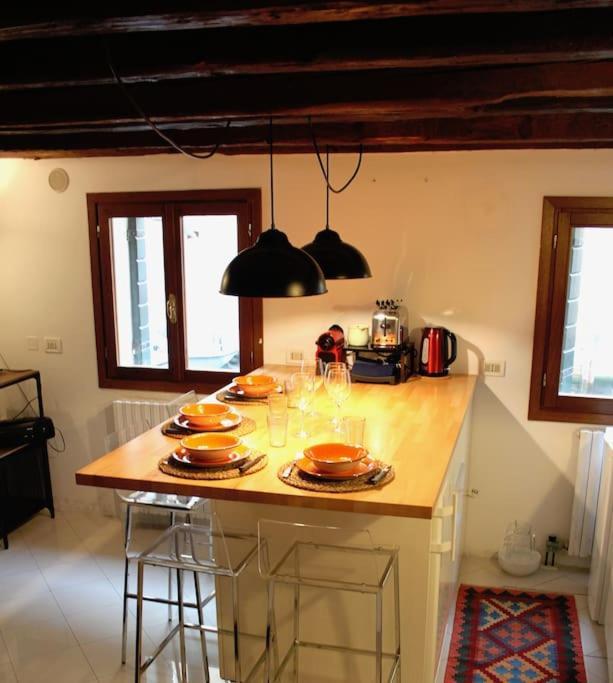 Erbe Canal View Private House Venice Luaran gambar