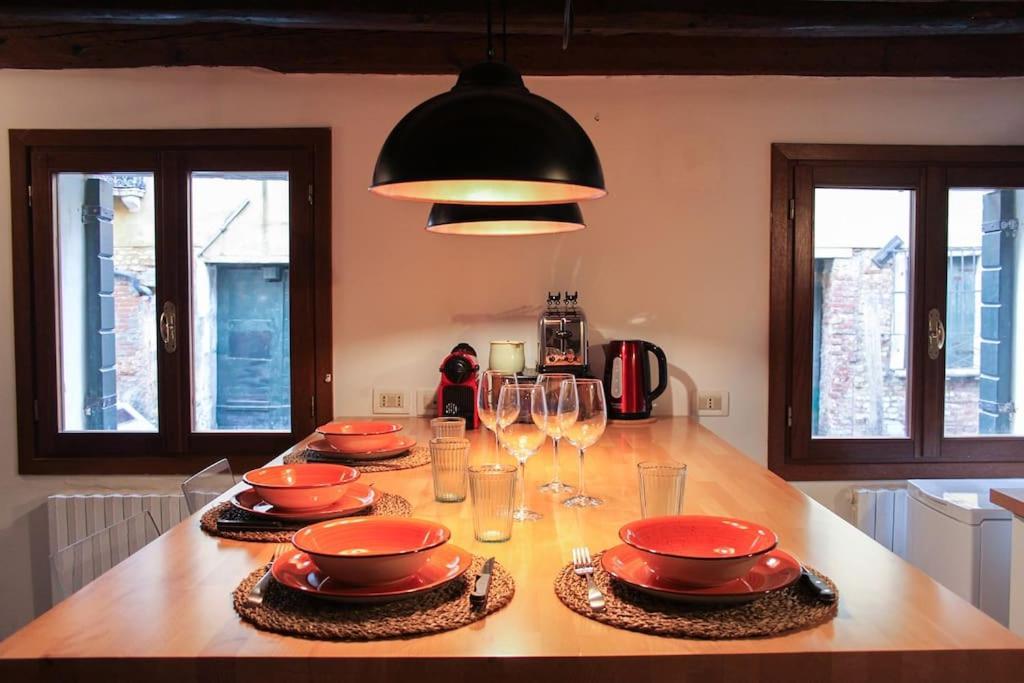 Erbe Canal View Private House Venice Luaran gambar